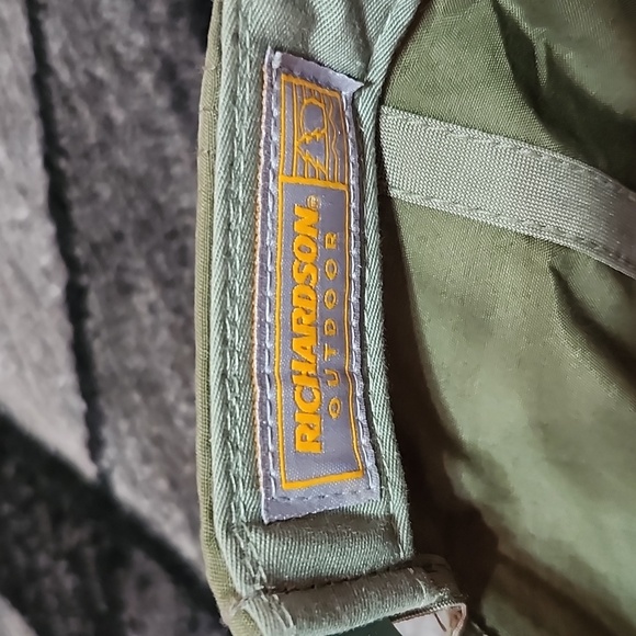 DRILLER TUHB LIFE HUMOROUS ADJUSTABLE ROPE HUNTER GREEN FLAT BILL CAP HAT - Picture 8 of 11